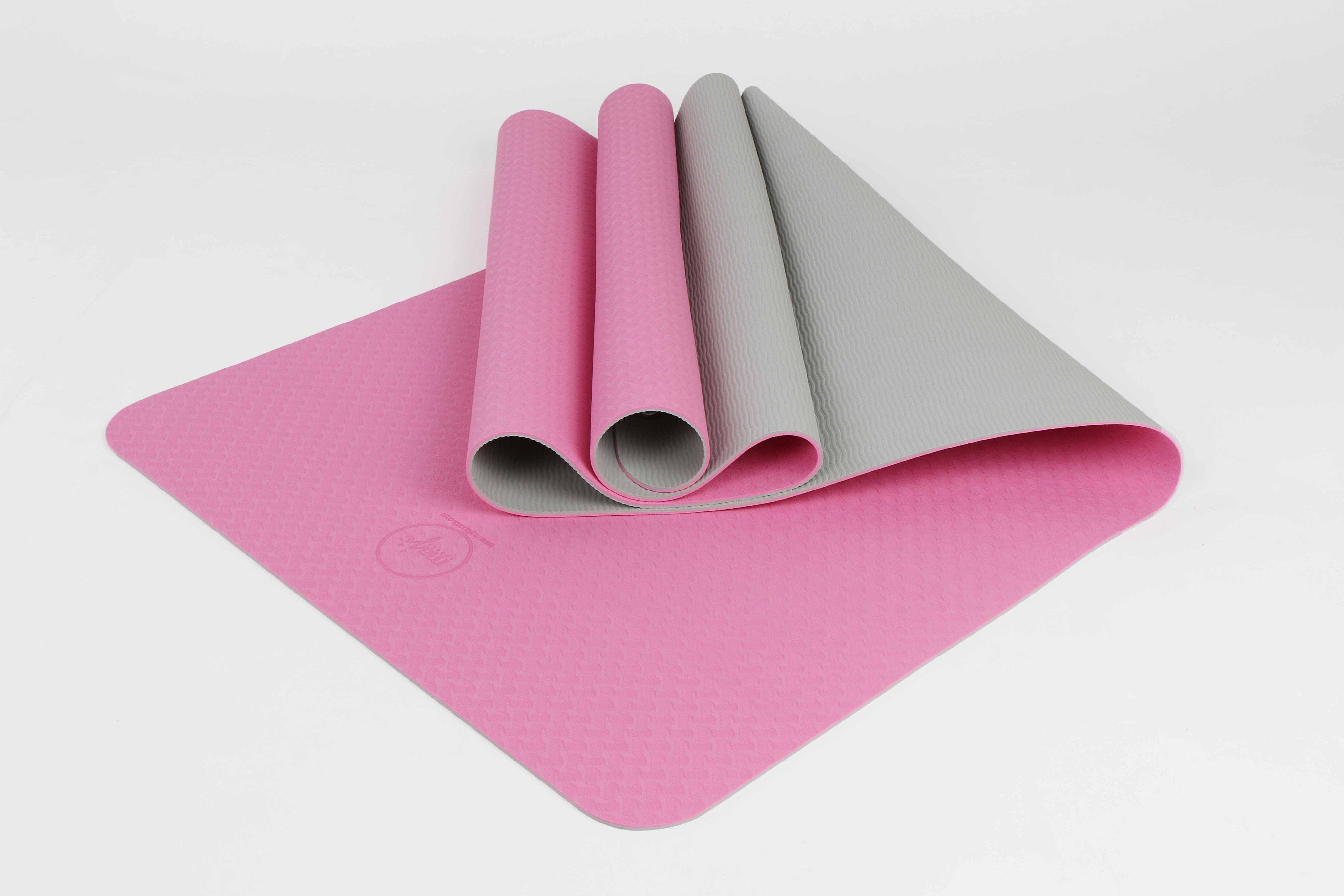 Maji Sports 2 Tone Premium TPE Yoga Mat – Non-Slip Fitness Exercise Mat