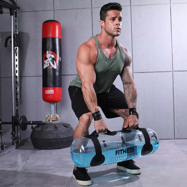 Adjustable Water-Weight Dumbbell for Gym and Home Exercise