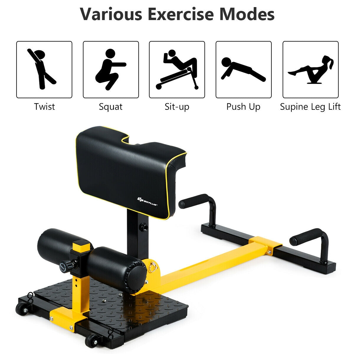 8-in-1 Multifunctional Home Gym Equipment – Squat & Full Body Fitness Machine