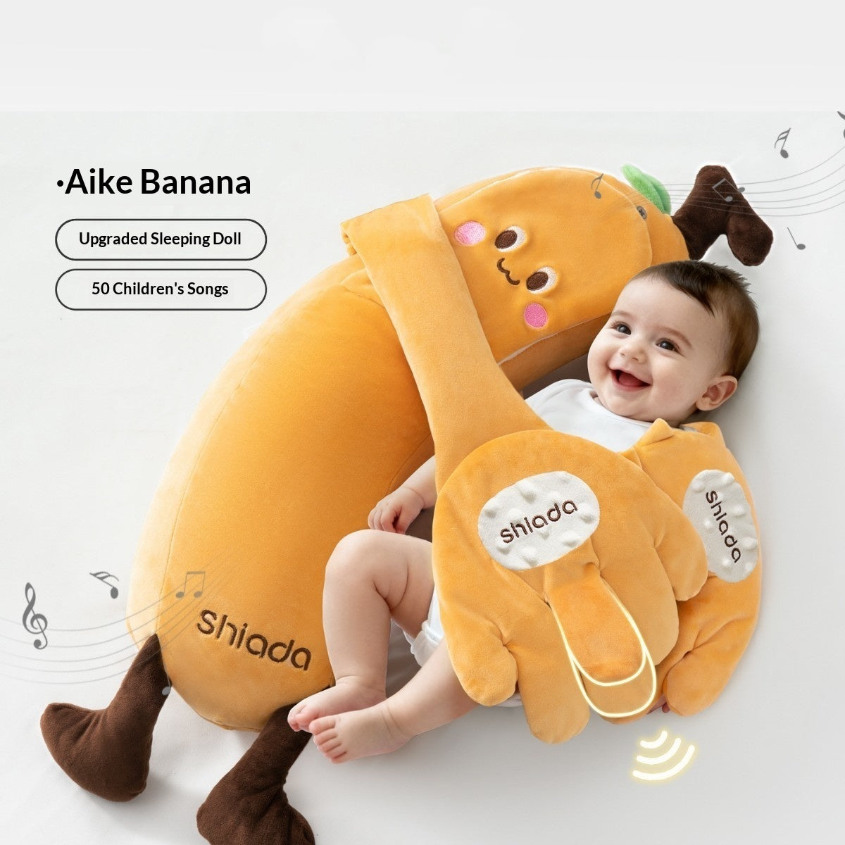 Interactive Baby Plush Toy – Musical Remote Control Soft Stuffed Toy for Infants