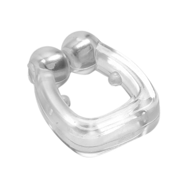 Silicone Magnetic Anti Snore Nose Clip Sleep Aid with Protective Case