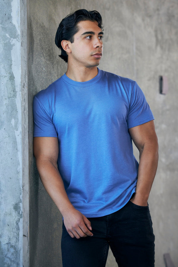 Men’s Bamboo Crew Neck T-Shirt – Ultra Soft Breathable Everyday Tee