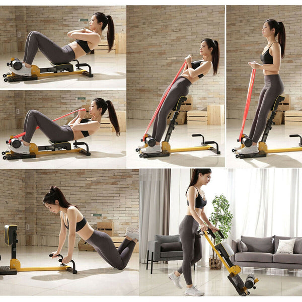 8-in-1 Multifunctional Home Gym Equipment – Squat & Full Body Fitness Machine