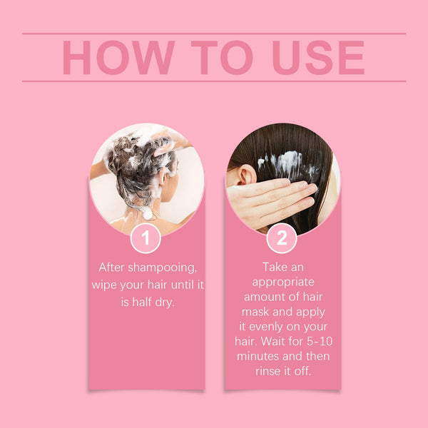Nourishing Hair Mask for Dry Hair Hydration and Smoothness Care