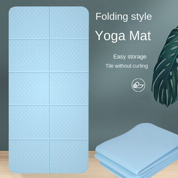 Folding Yoga Mat – Portable Non-Slip Outdoor Exercise & Travel Mat