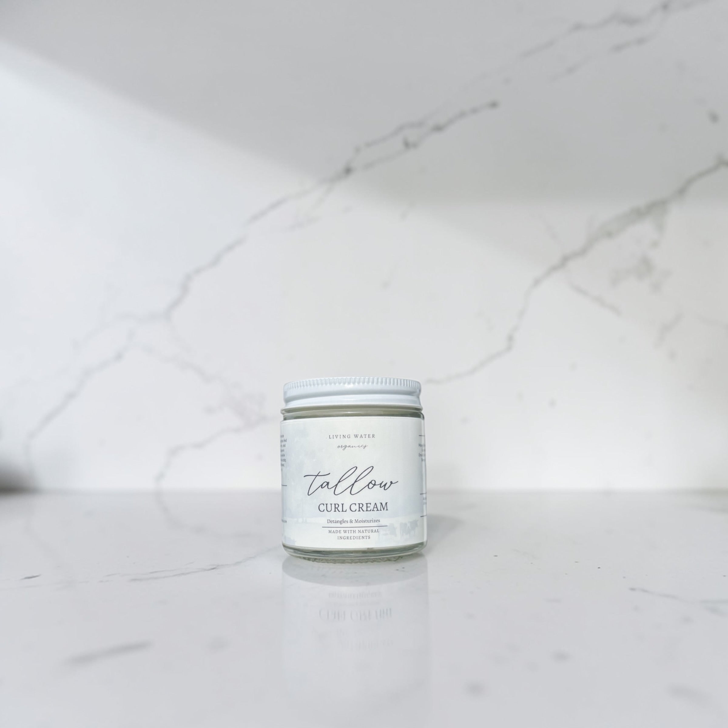 Tallow Cream for Dry and Damaged Curly Hair