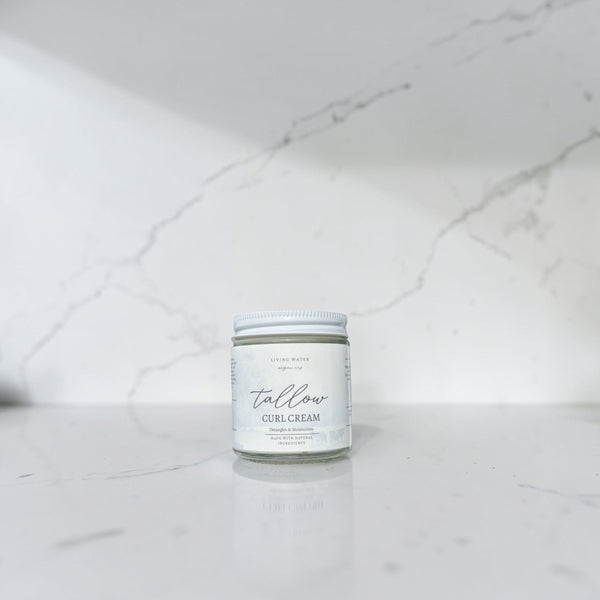 Tallow Cream for Dry and Damaged Curly Hair