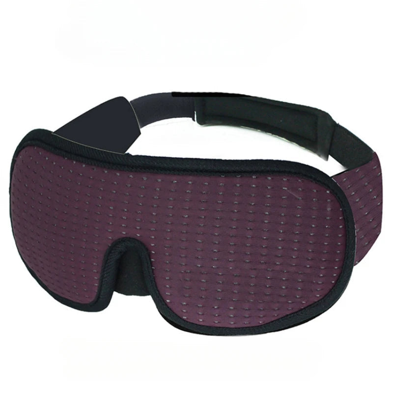 3D Soft Padded Sleeping Mask for Light Blocking Eye Comfort