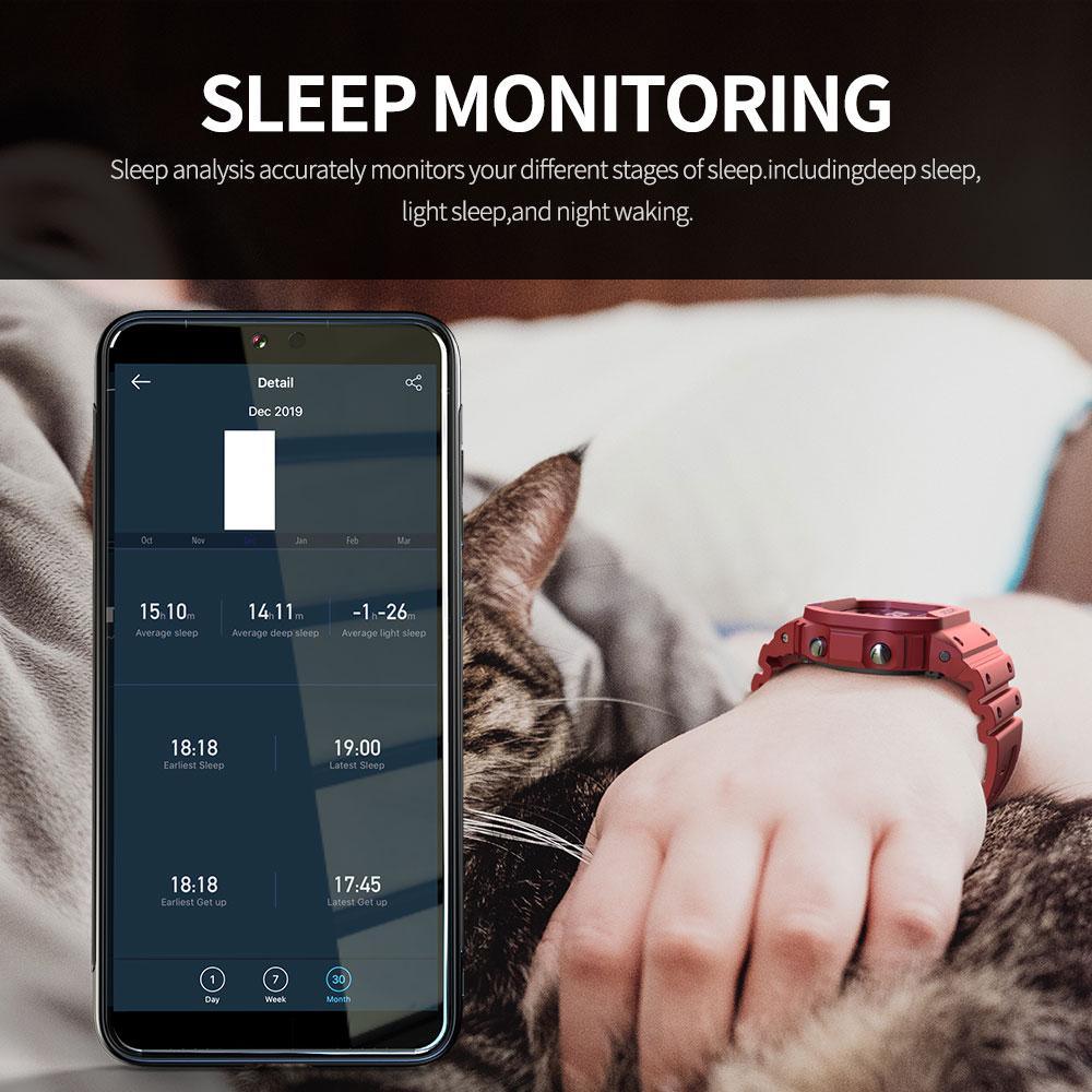 Military Smartwatch for Men & Women – Fitness Tracker with Heart Rate & Notifications