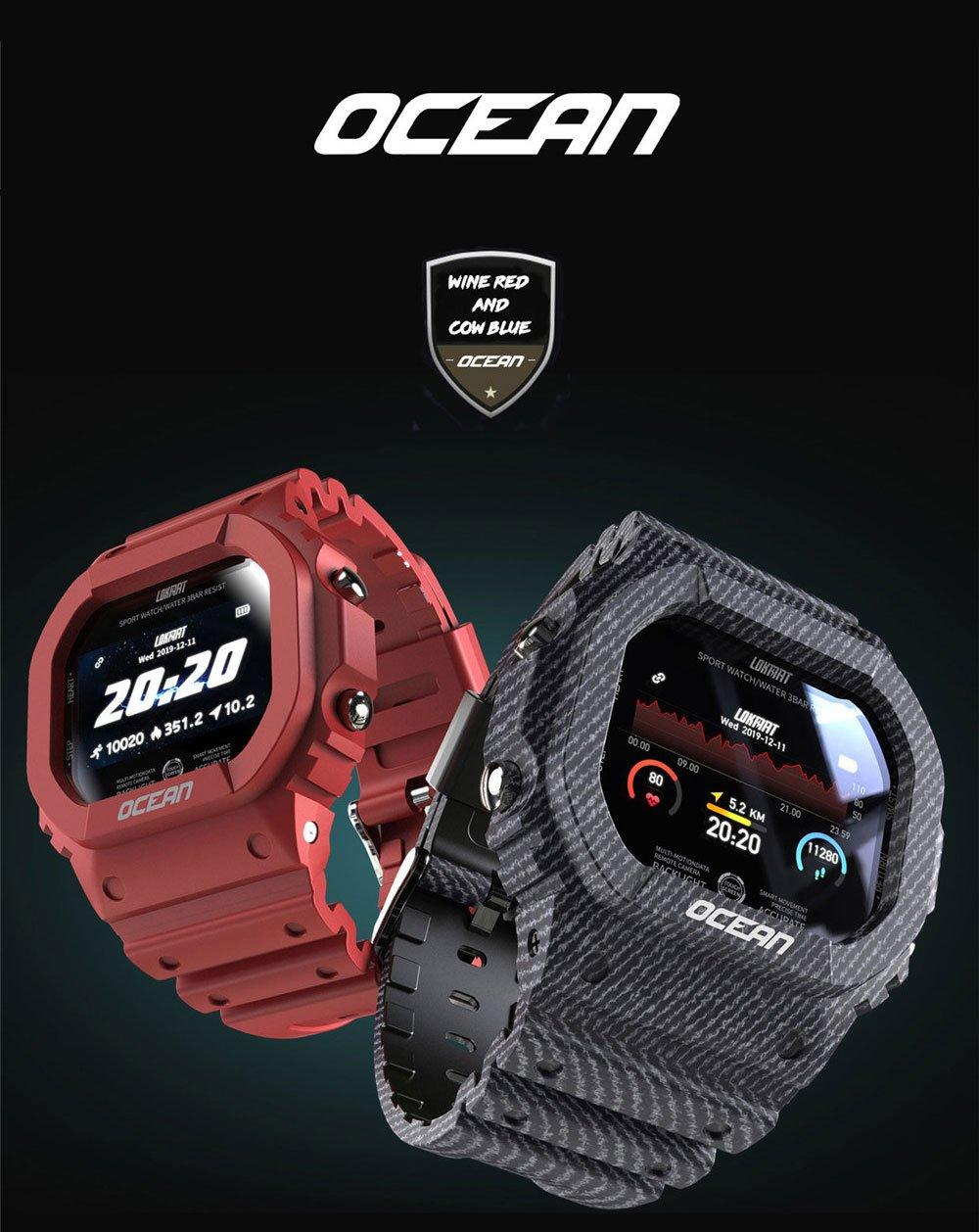 Military Smartwatch for Men & Women – Fitness Tracker with Heart Rate & Notifications