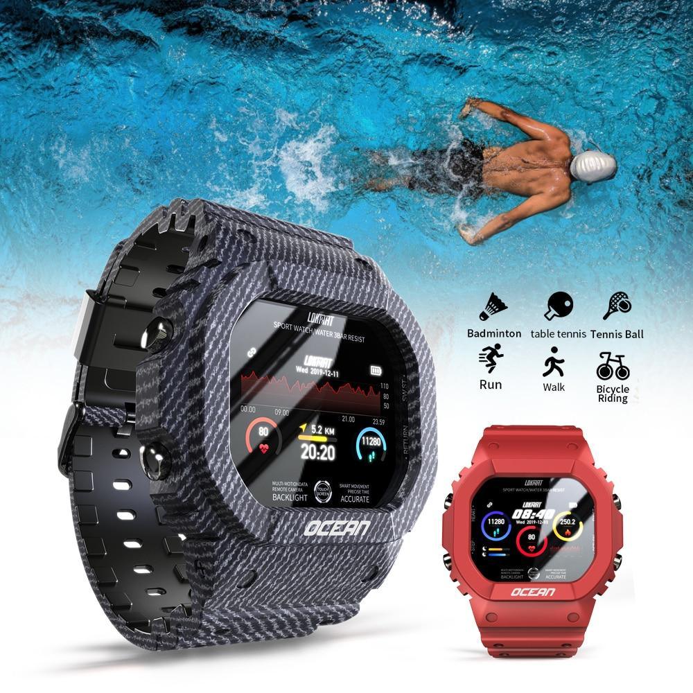 Military Smartwatch for Men & Women – Fitness Tracker with Heart Rate & Notifications