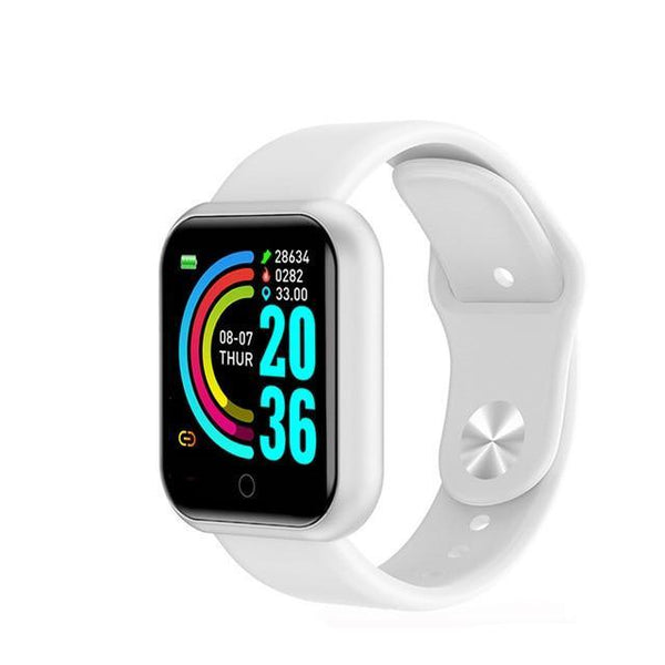 Bluetooth Waterproof Smartwatch Fitness Tracker with Heart Rate Monitor for Men