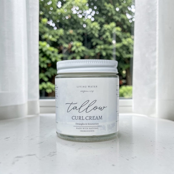 Tallow Cream for Dry and Damaged Curly Hair