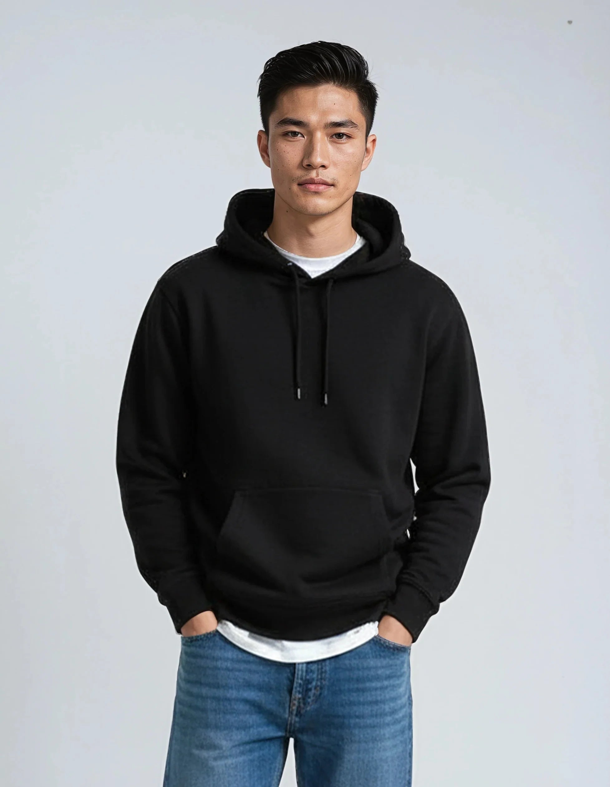 Heavyweight Pullover Hoodie – Premium Streetwear Fleece Sweatshirt