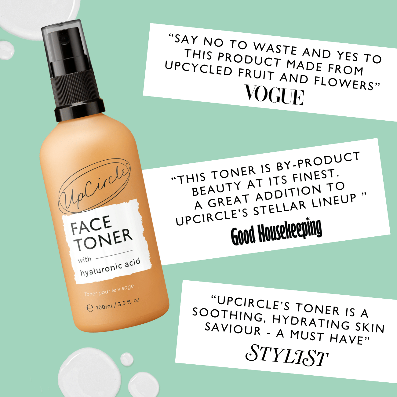 Face Toner with Hyaluronic Acid – Hydrating Daily Facial Toner