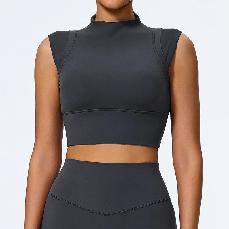 Women's Quick-Dry Sports Tank Top – Breathable Running & Gym Vest