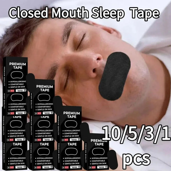 Anti Snoring Sleep Mouth Tape for Better Nasal Breathing