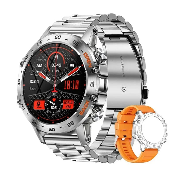 Bluetooth Call Smartwatch with Fitness Tracker and Waterproof Protection