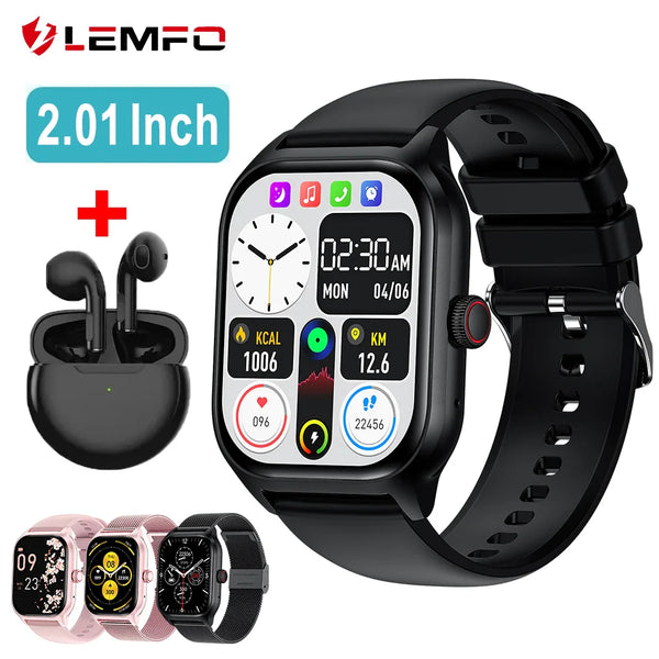 LEMFO LT10 Bluetooth Smartwatch with Fitness Tracker and Music Features