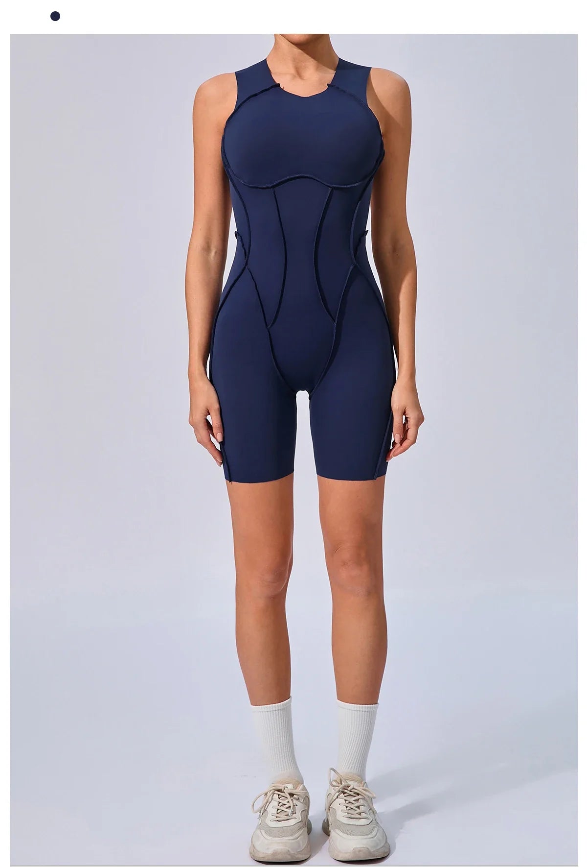 Women’s Padded Sport Jumpsuit – Fitness Bodysuit for Gym & Activewear
