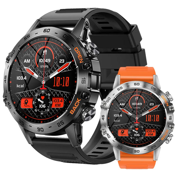 Bluetooth Call Smartwatch with Fitness Tracker and Waterproof Protection