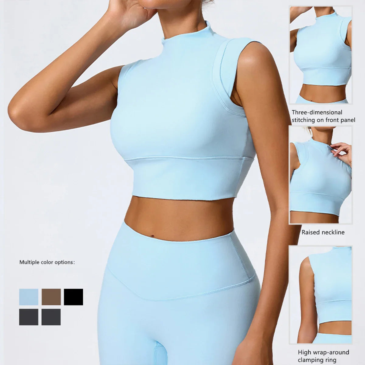 Women's Quick-Dry Sports Tank Top – Breathable Running & Gym Vest
