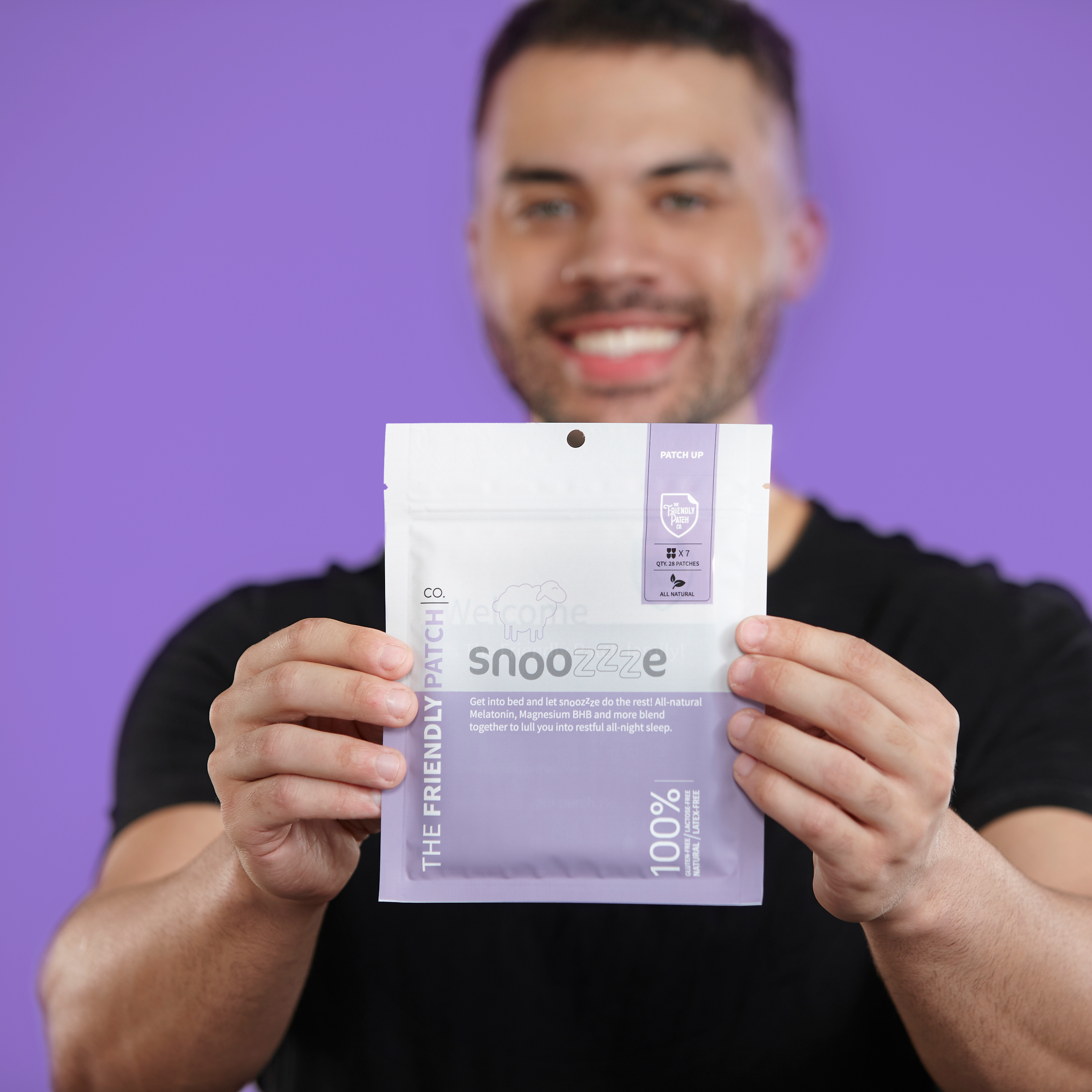 Snooze Sleep Patches – Melatonin, Ashwagandha & Magnesium | 28 Patches