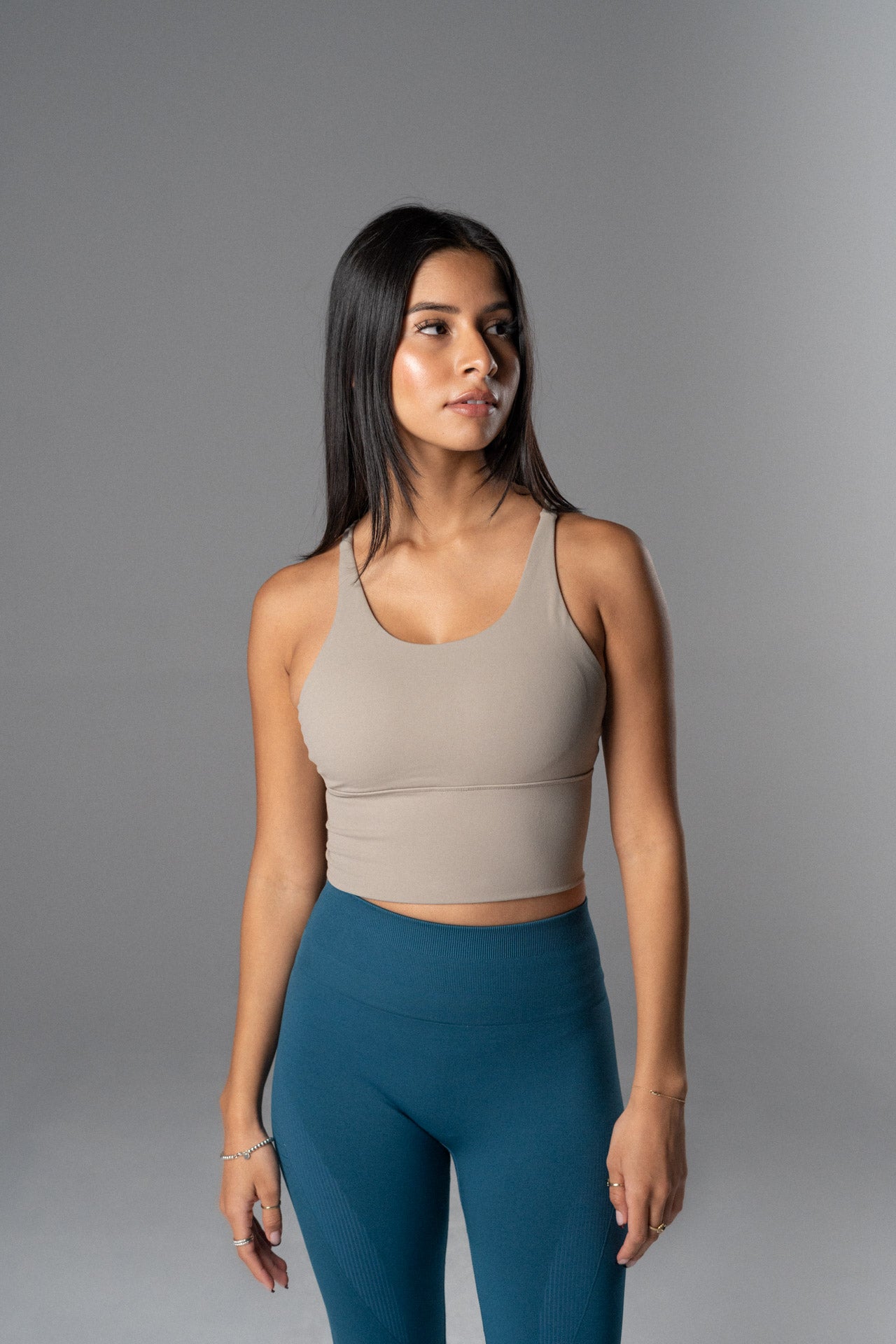 Rebellious Crop Bra – Women's Edgy Athletic & Activewear Top