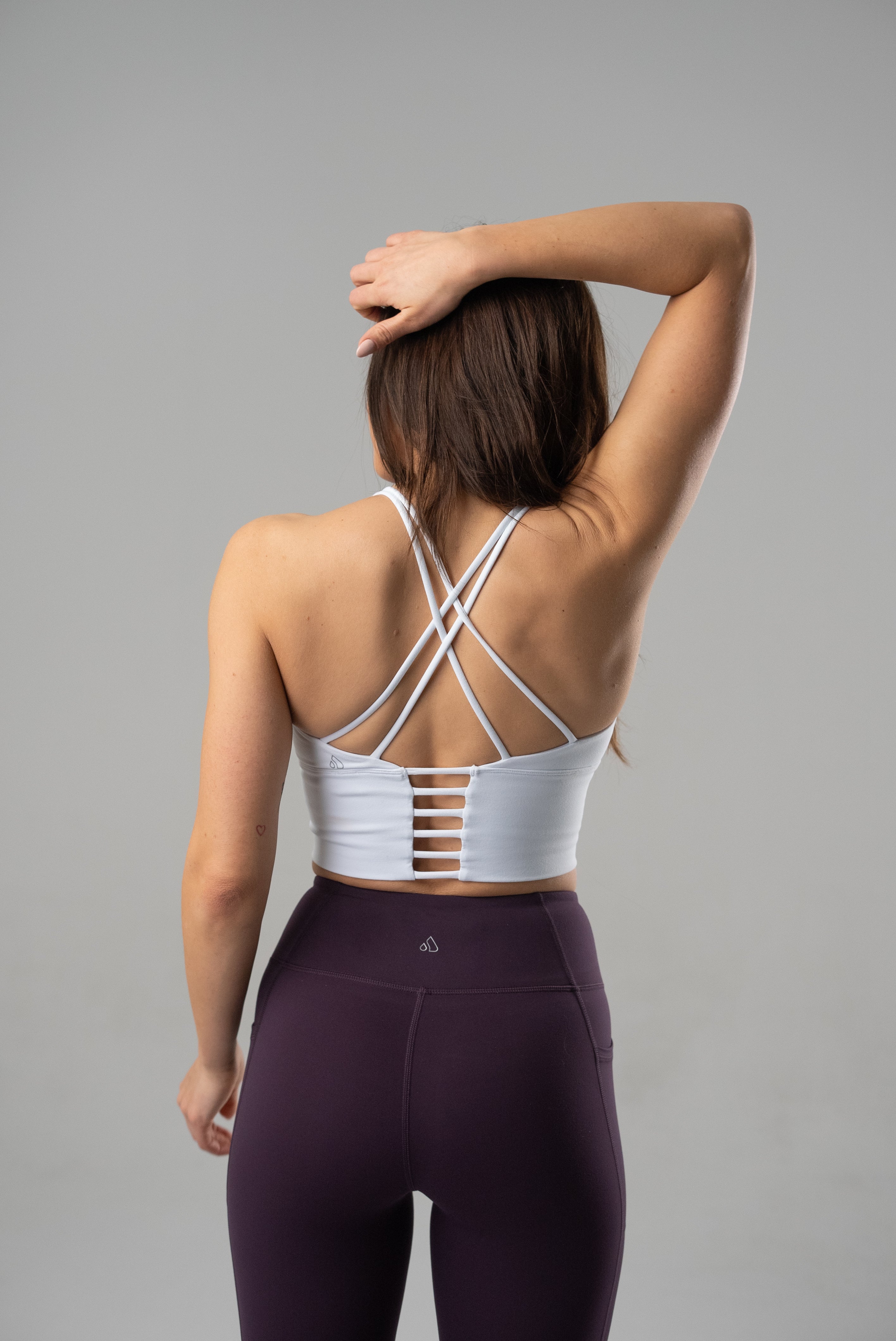 Rebellious Crop Bra – Women's Edgy Athletic & Activewear Top