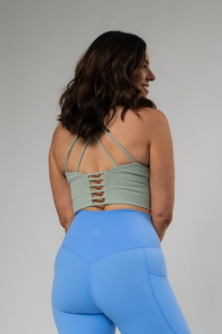 Rebellious Crop Bra – Women's Edgy Athletic & Activewear Top