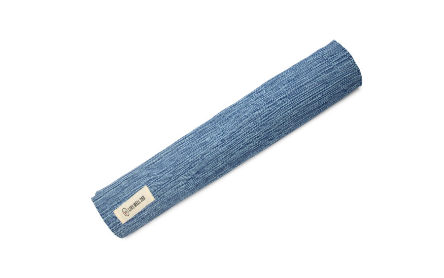 THE YOGI Organic Cotton Yoga Mat – Eco-Friendly Natural Exercise Mat