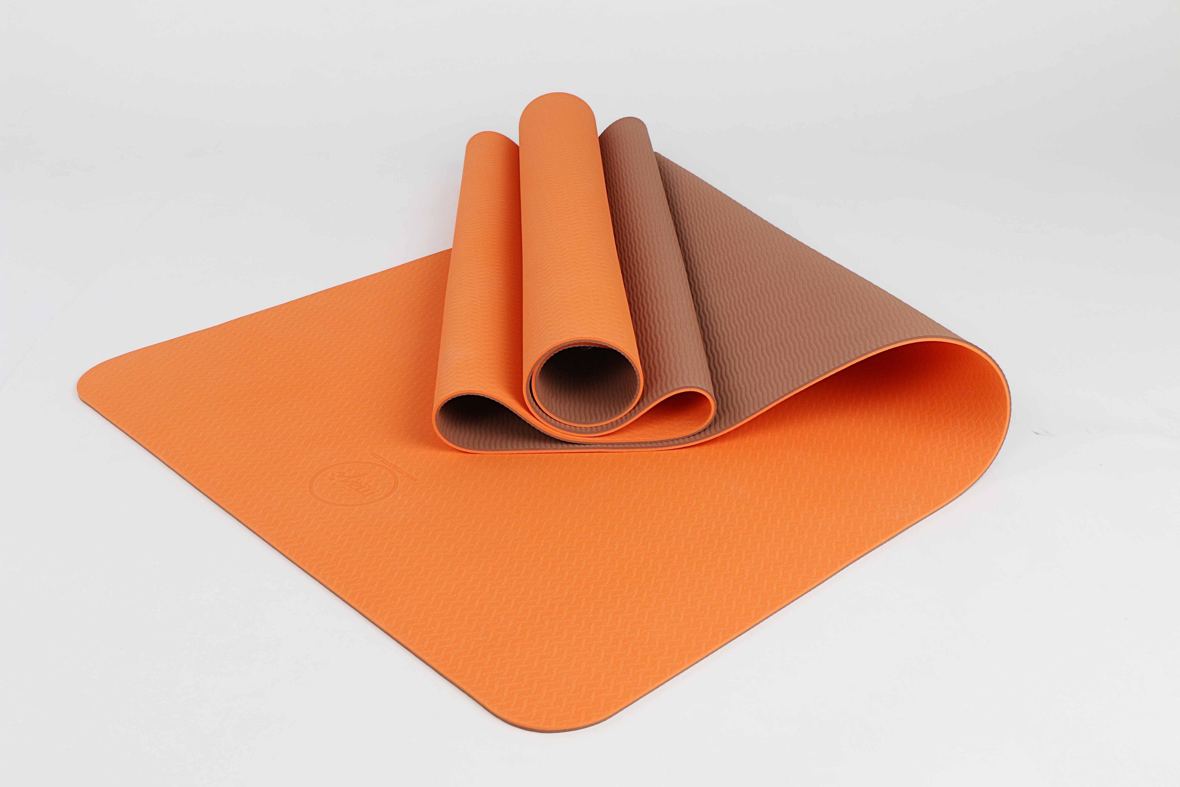 Maji Sports 2 Tone Premium TPE Yoga Mat – Non-Slip Fitness Exercise Mat