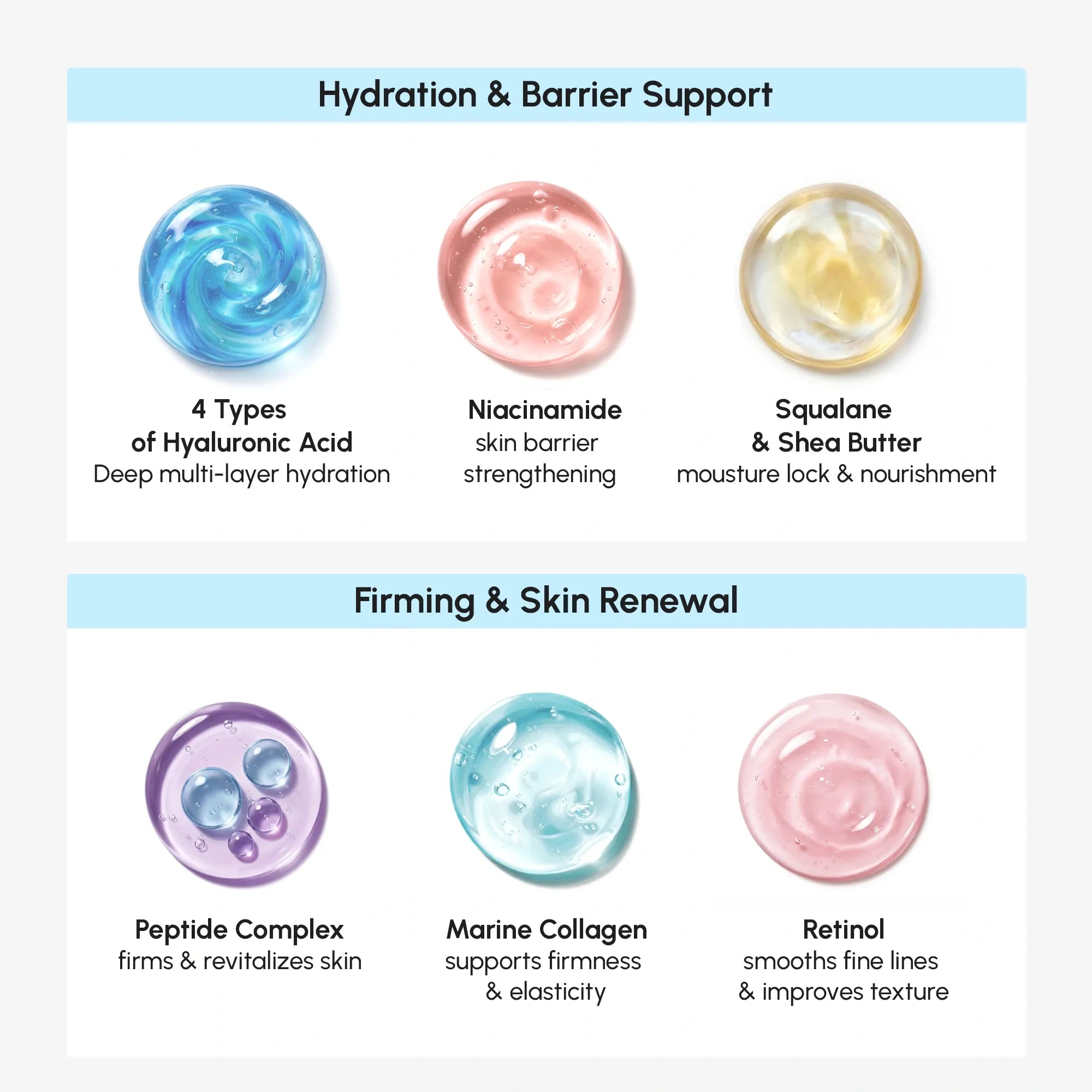 Marée Collagen Face Cream – Hydrating Anti-Aging Moisturizer with Hyaluronic Acid