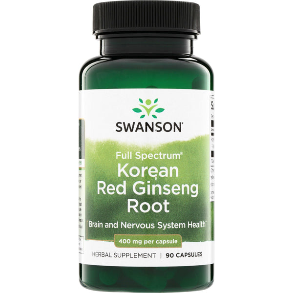 Full Spectrum Korean Red Ginseng Root – Traditional Wellness Supplement
