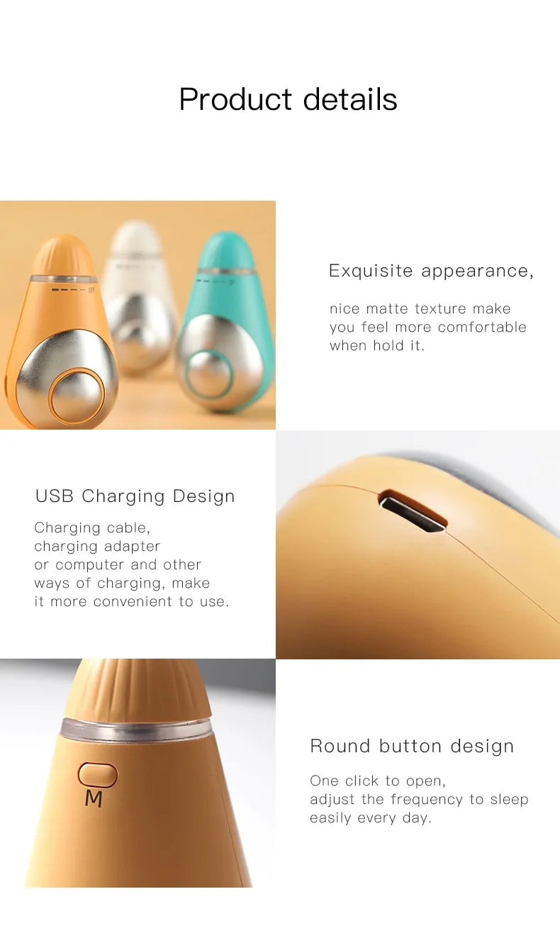 USB Rechargeable Sleep Aid Device – Portable Relaxation & Sleep Support Tool